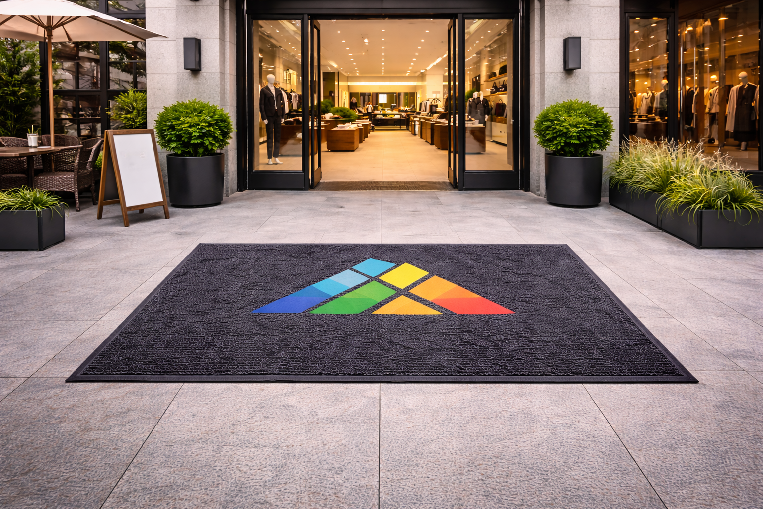 MatCrafter® | Kurumsal Logolu Özel Paspas Çözümleri - mağaza önü paspasları